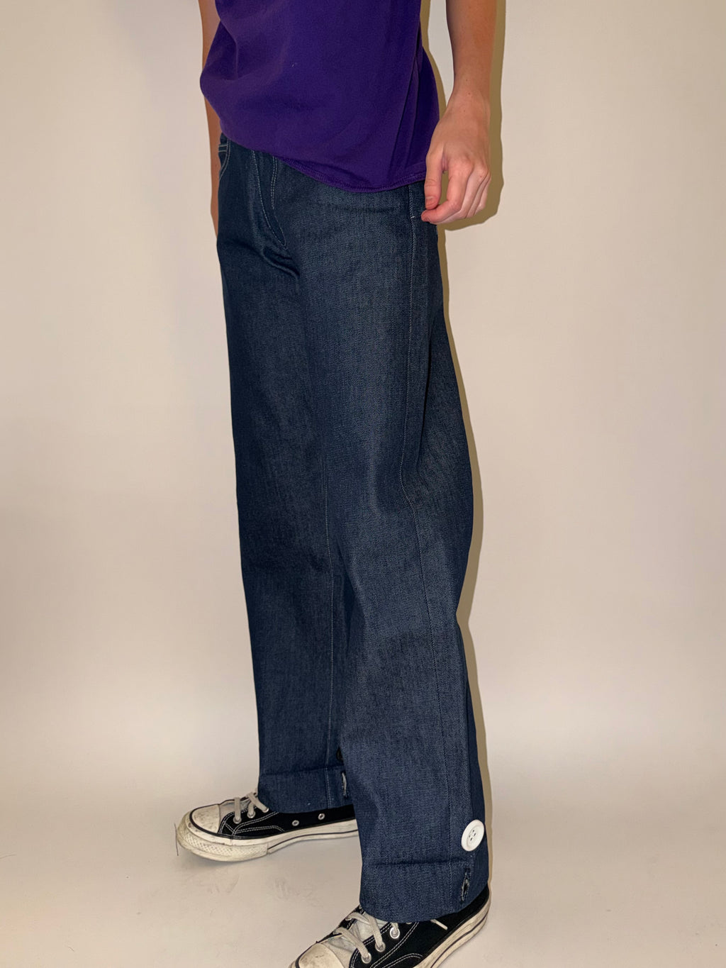 Stryker Polka Dot Button Jean