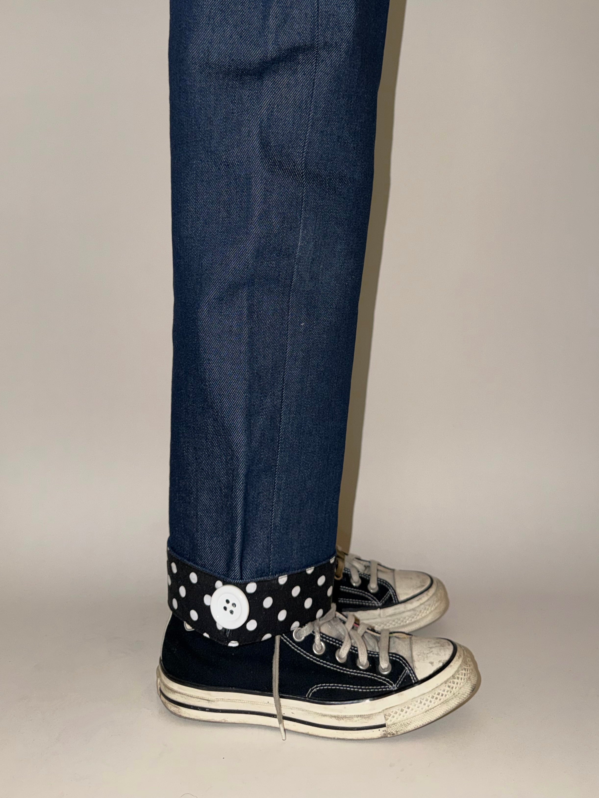 Stryker Polka Dot Button Jean